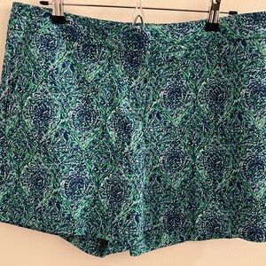 NWT Talbots Green And Blue Shorts